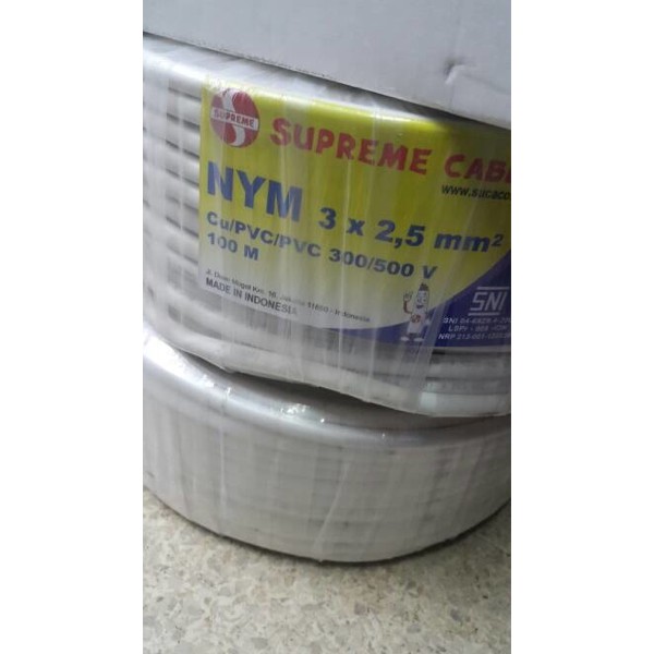 Kabel Supreme 3x2.5 Original 100 Meter
