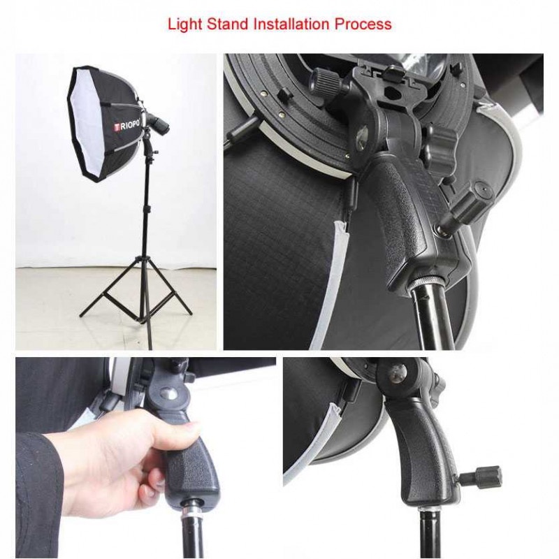 Payung Studio Foto Portable Octagonal Softbox Reflektor Flash Diffuser