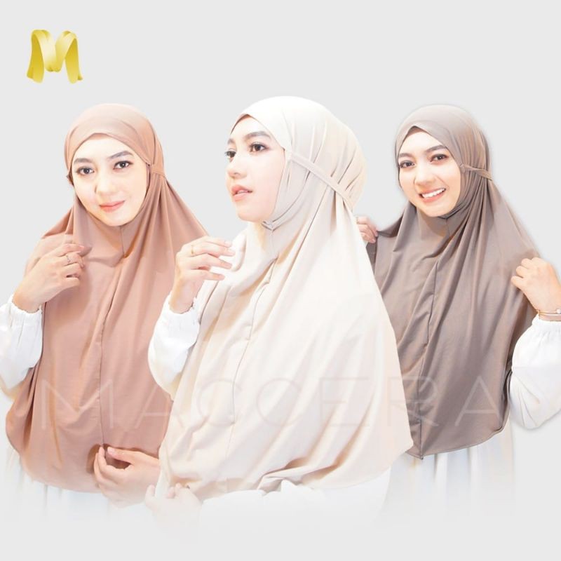 Hijab Bergo Jersey/Hijab Bergo Original/Hijab Bergo Maryam/Hijab Bergo Jesey Premium