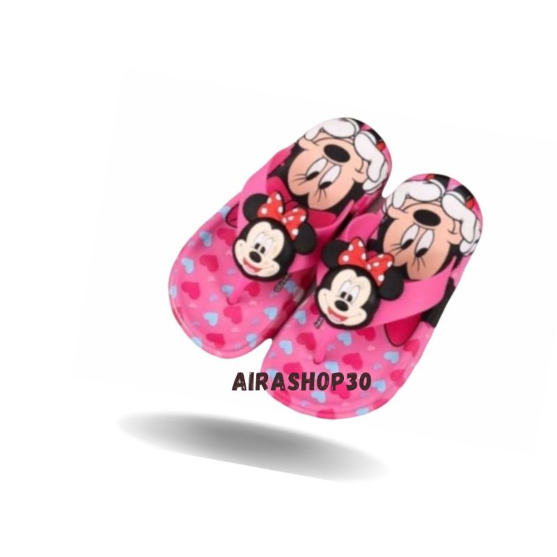 Sandal Anak Mickey Sandal Jepit Anak Perempuan Motif Mickey Mouse