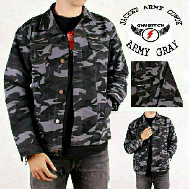 BEST SELLER Jaket army kanvas premium / jaket pria / jaket army / jaket / jaket camo / jaket loreng