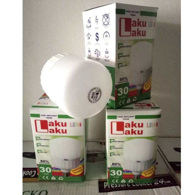 Lampu Led 30 WATT Jumbo laku laku 3G ECO LITE 25 WATT THREE G 25W hemat LED TABUNG MURAH GROSIR 30w