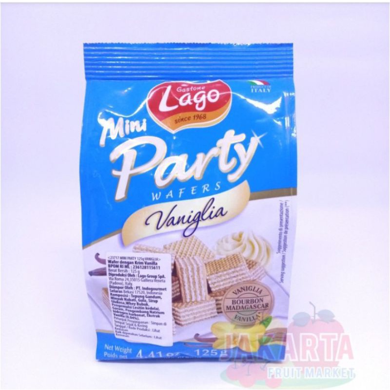 

LAGO MINI PARTY WAFERS VANIGLIA 125g