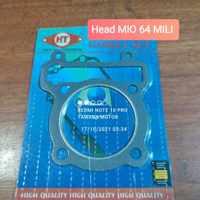 PAKING RACING BLOK HEAD ATAS UKURAN 64 YAMAHA MIO MIO SOUL