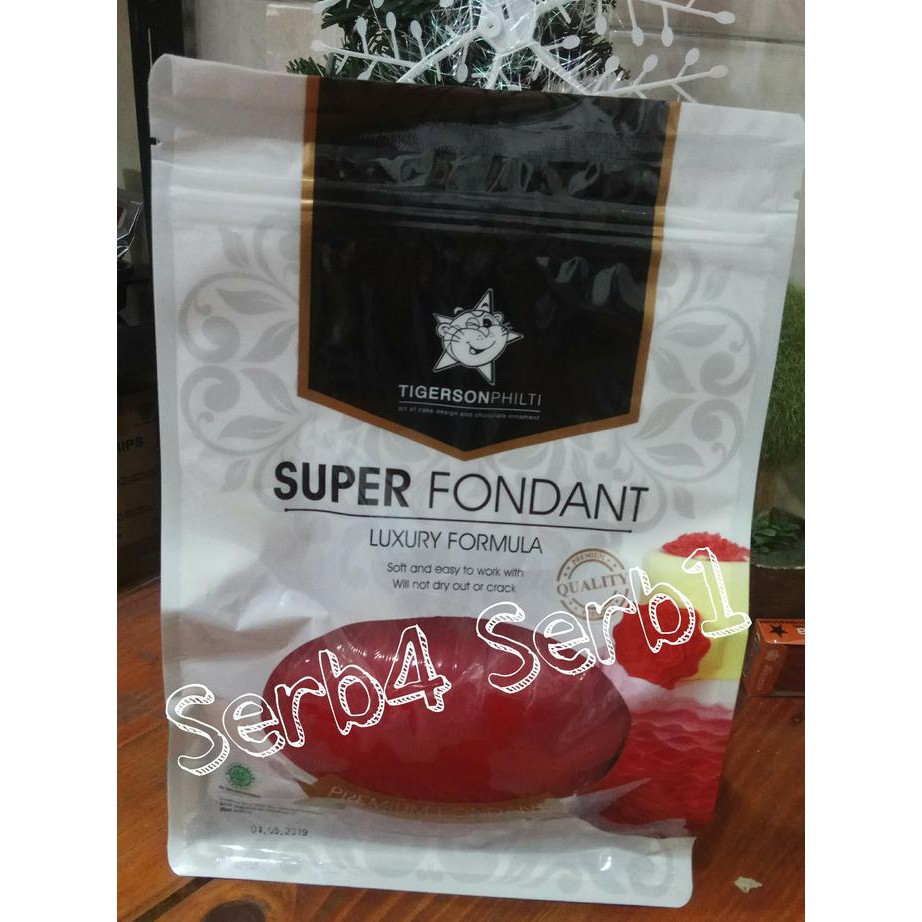 

Tigerson Premium Fondant / Super Fondant / Luxury Formula Merah 1 kg