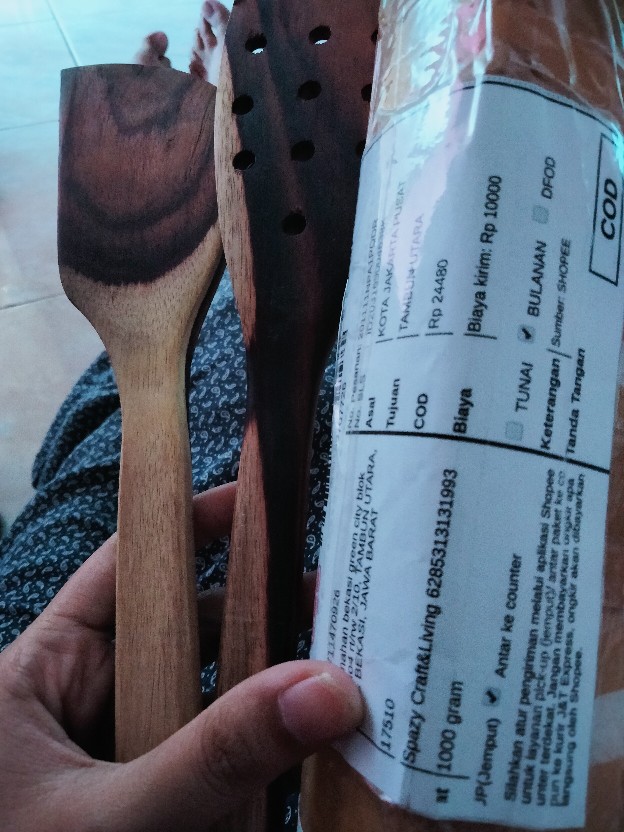 Spazy Premium Spatula Sonokeling - Sutil / Sodet / Irus /solet Kayu