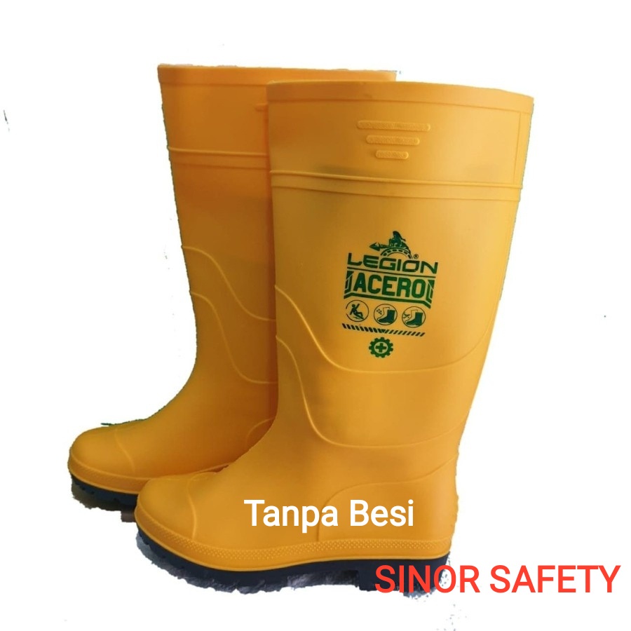 Sepatu Boot Legion ACERO NON BESI Sepatu SAFETY Boot Legion UJUNG TANPA BESI