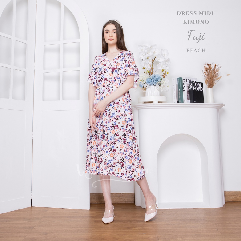 Dress Midi Kimono Fuji