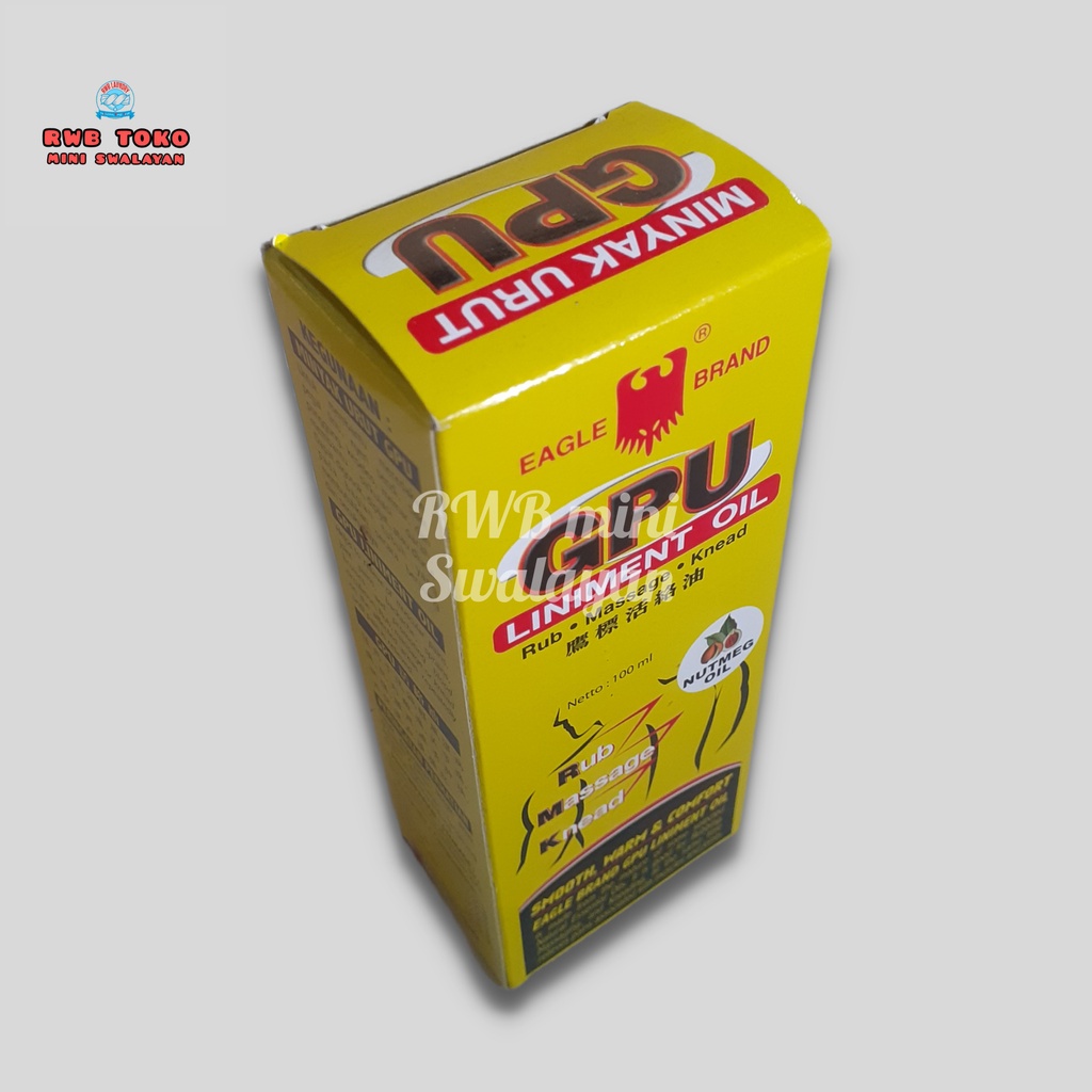 MINYAK URUT GPU MINYAK PALA 100ml