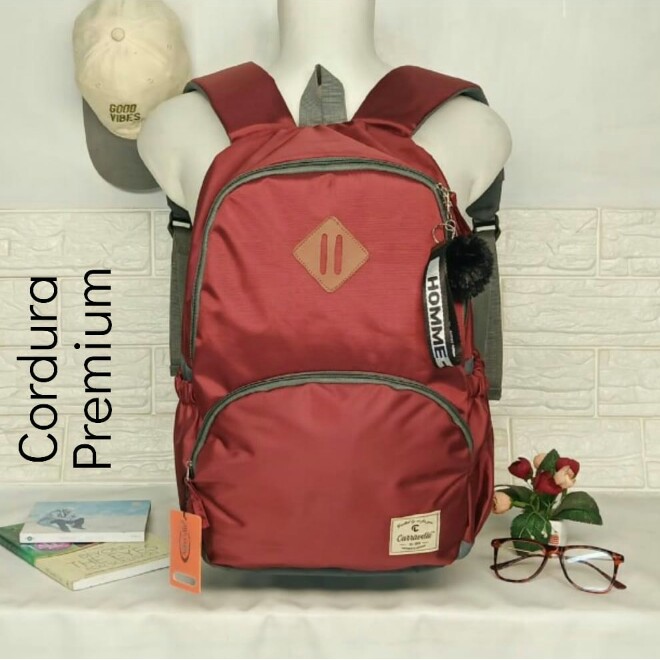 RANSEL SEKOLAH WANITA DAN PRIA/TAS BACKPACK ANAK LAKI LAKI DAN PEREMPUAN  BAHAN  CORDURA CRV 013