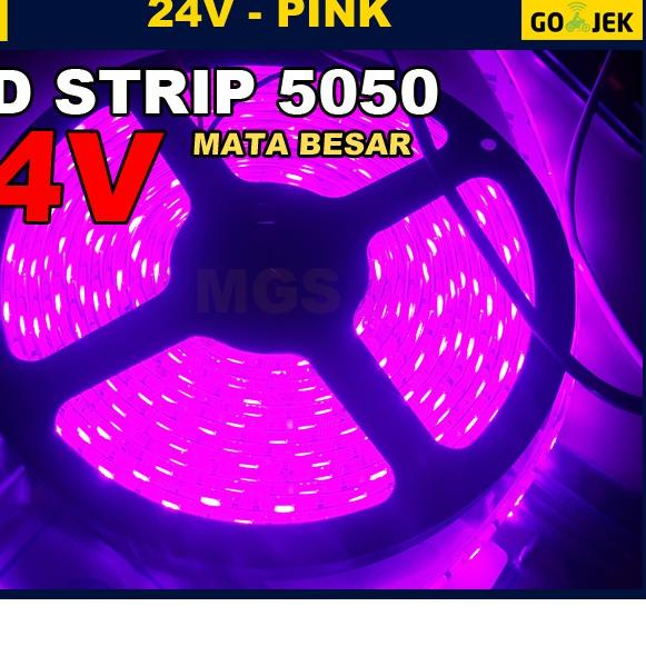 ✰ LED Strip 5050 24v Pink ✈