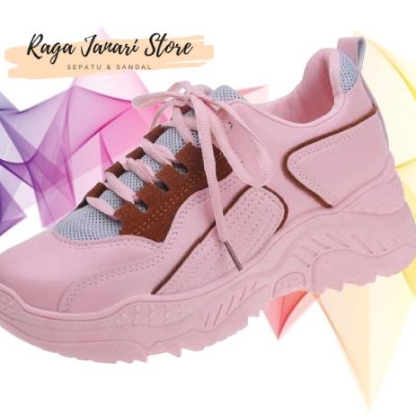 RSepatu Wanita Sneakers Korea Import Casual Shoes Korean Style K09 | Sepatu Wanita2022 Kekinian Vira