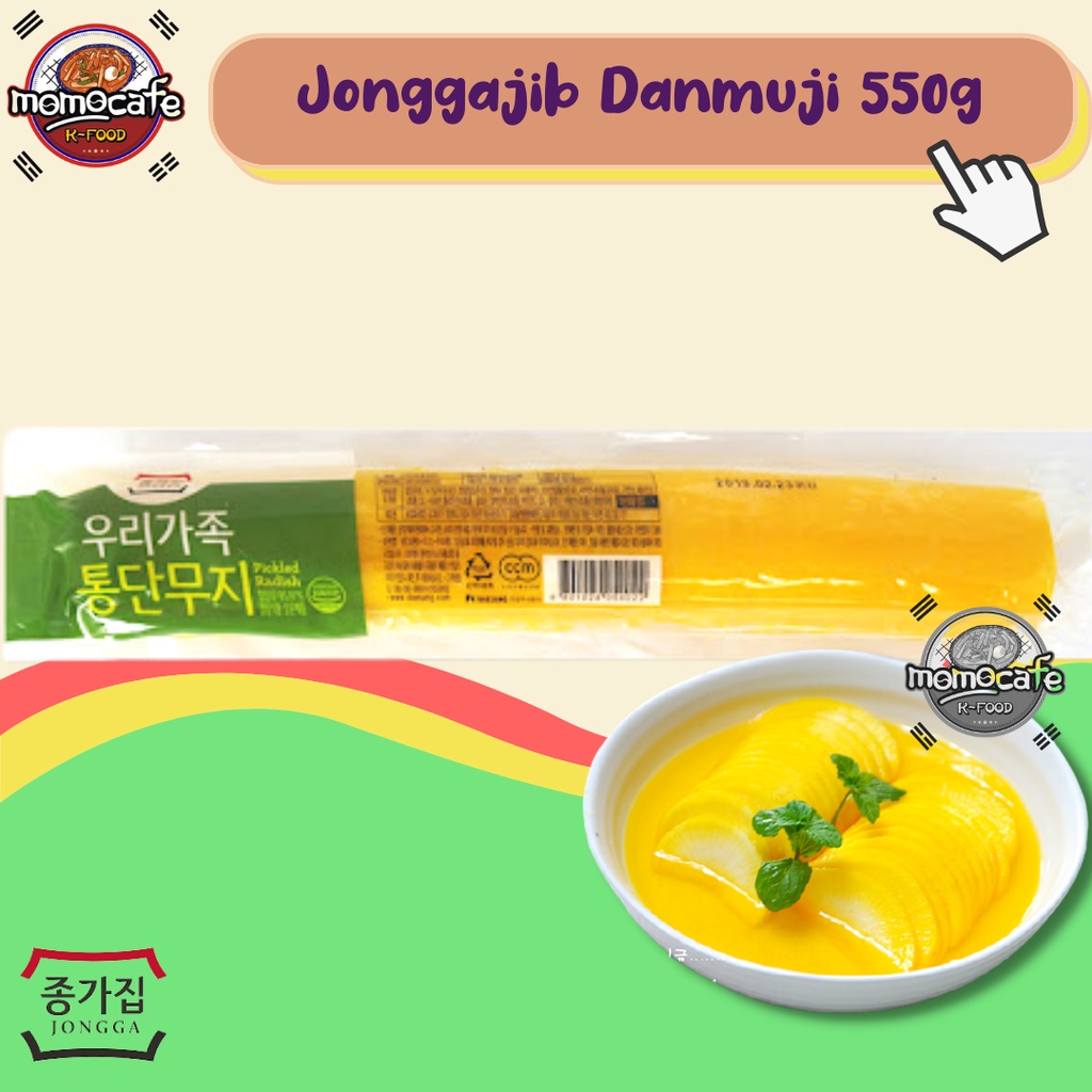 

Jonggajib Tong Danmuji 550gr - Danmuji Lobak Utuh 550gr Made In Korea