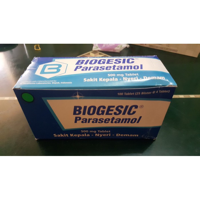 Biogesic 1 Box isi 25 lembar