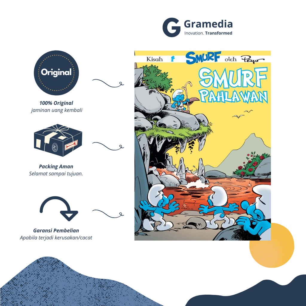 Gramedia Cikupa - LC: Smurf - Smurf Pahlawan