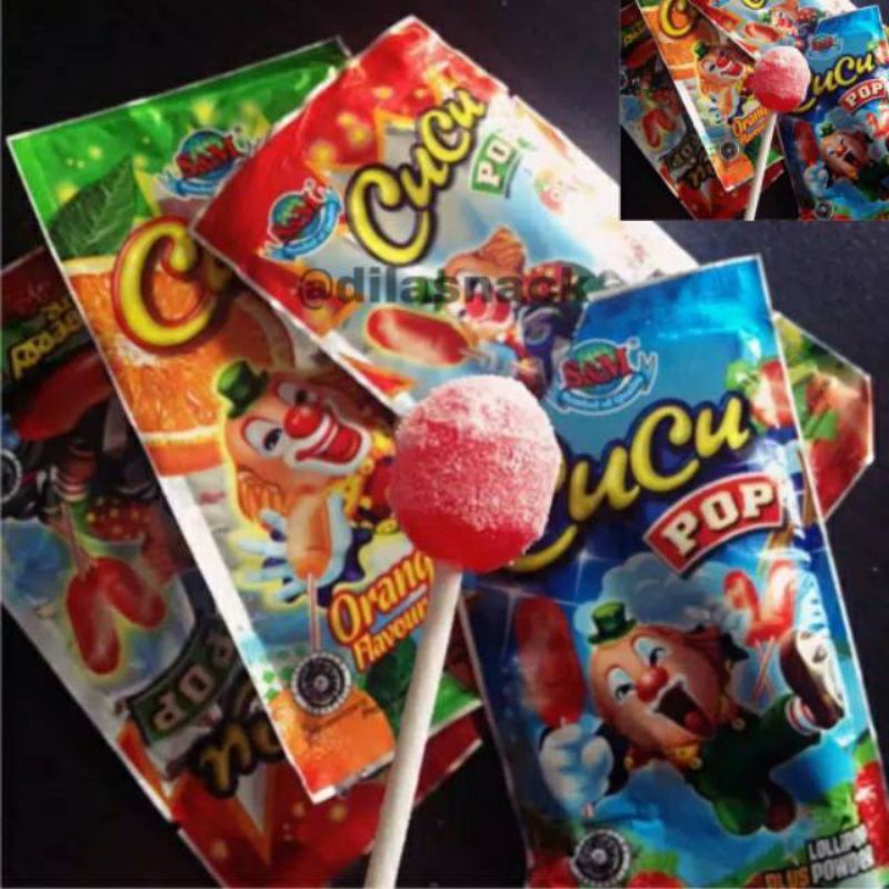 Cucu Pop candy powder isi 20pcs