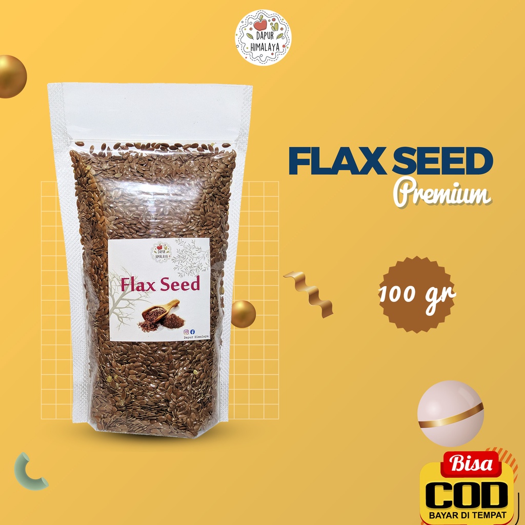 

FLAX SEED BROWN 100GR BIJI RAMI COKLAT ORGANIC FLAXSEED ORGANIK FLEXSEED 100 GR FLAX SEEDS FLAXSEEDS SUPER FOOD CHIA CIA CHEA CIASED UNTUK DIET KETO GRANOLA HAMSTER OIL BUBUK GEL CHIASEED CAMILAN CEMILAN PLUM PRUNES PRUNE APRIKOT APRICOT CRANBERRY GOJI