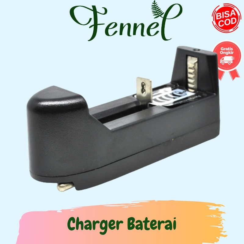 Charger Cas Baterai Universal 18650 Dengan Indikator