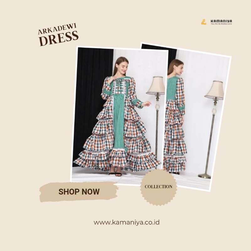GAMIS/LONG DRESS KAMANIYA ARKADEWI