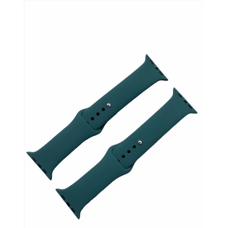 Strap Tali apple watch ruber iwatch pasific green 42/44 berkualitas super