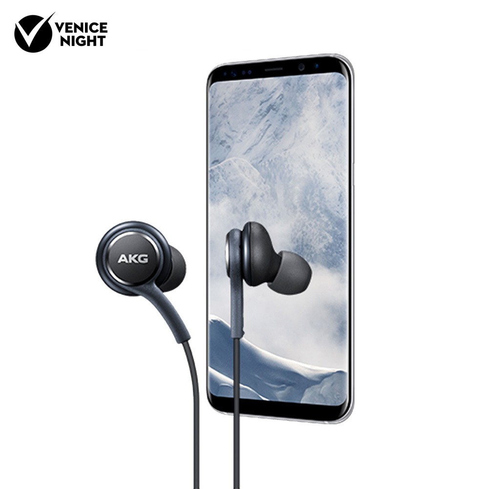 Earphone In-Ear Dengan Kabel Jack 3.5mm Dan Kontrol Volume Untuk Olahraga