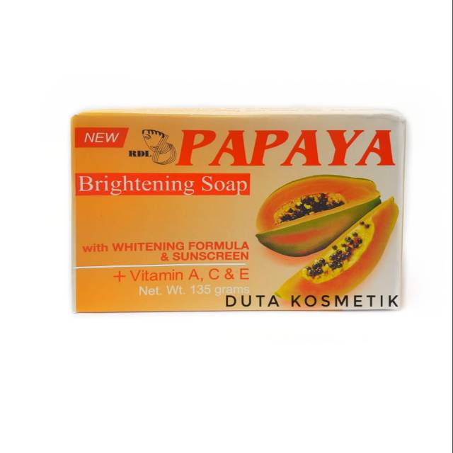 SABUN PAPAYA RDL ORIGINAL PHILIPINA 135 gram BPOM