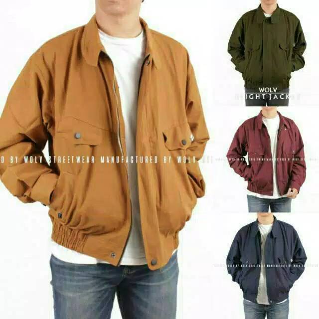 JAKET PILOT | JAKET FLIGHT | JAKET PRIA | JAKET FLIGHT ORIGINAL WOVL