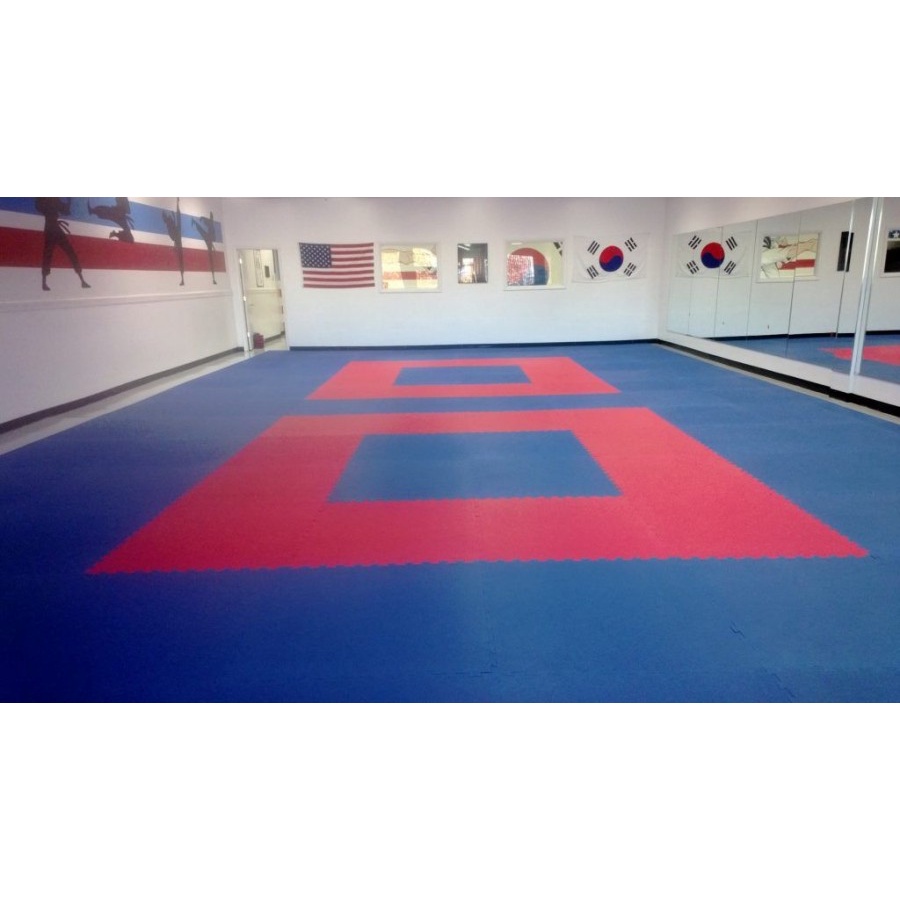 Matras Puzzle Besar 100xx100x3cm 20pcs - Matras Bela Diri - Matras Olahraga