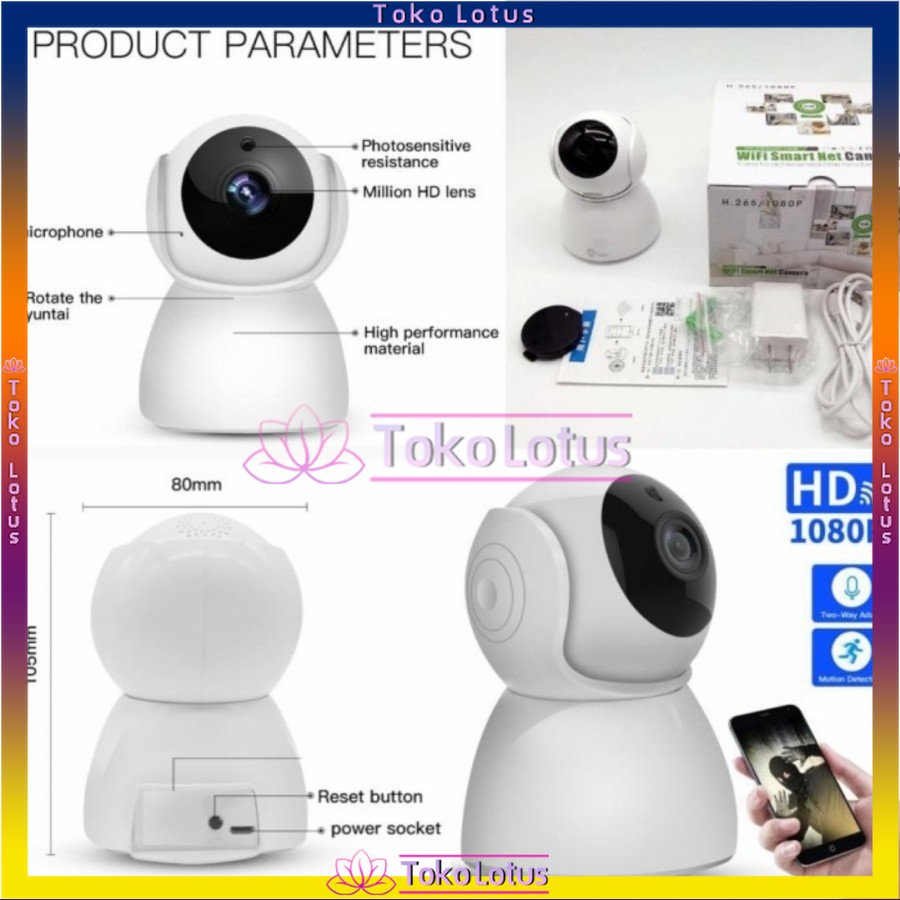 [Bιʂα Bαყαɾ Dιƚҽɱραƚ] WIRELESS CCTV WIFI SNOWMAN AP MODE WIFI CCTV KILLER  PRO IP CAMERA MINI 2MP FULL HD 1080P