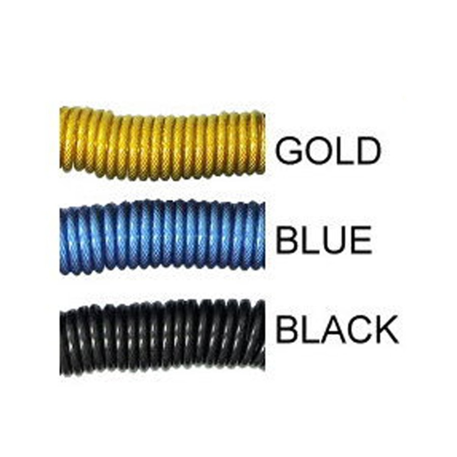 Scuba Diving Lanyard Shock Line double Clip Snap Plastic Zeepro 1,3 m