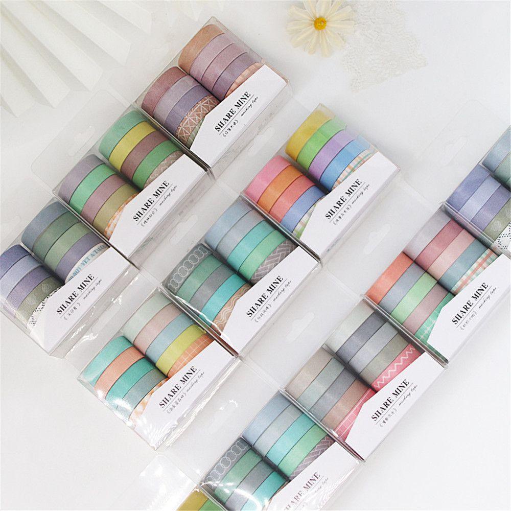 Pineapple 10Rolls /box Washi Tape Set Alat Tulis Sekolah Scrapbooking