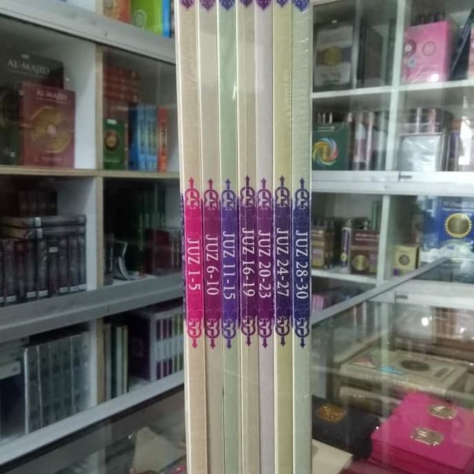 Dijual Al-Quran Per 5 Juz Ar-Rahmah, Alquran Terjemah Latin Per Ayat Arrahmah Terlaris