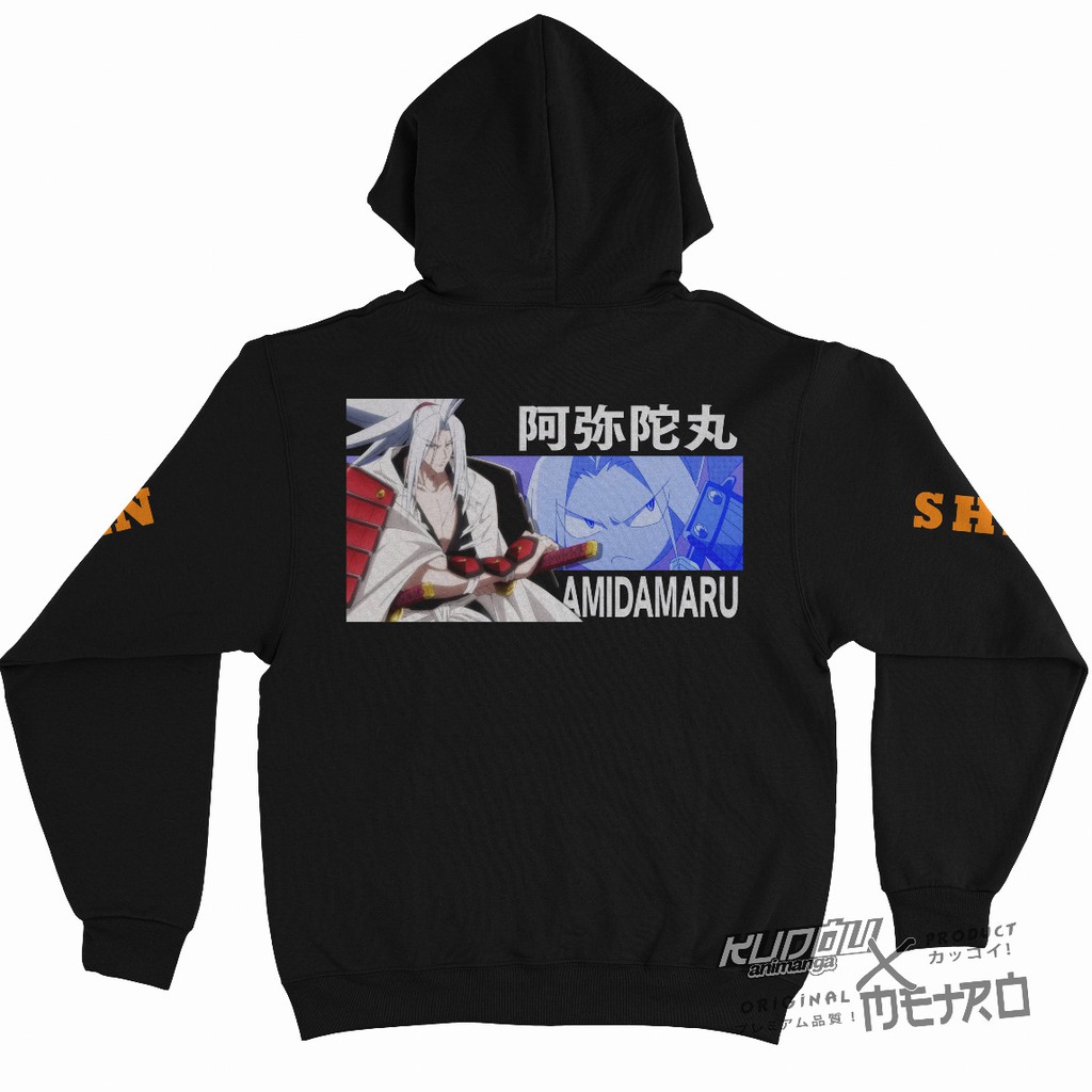 Jaket Amidamaru Anime Manga Shaman King Premium Fleece