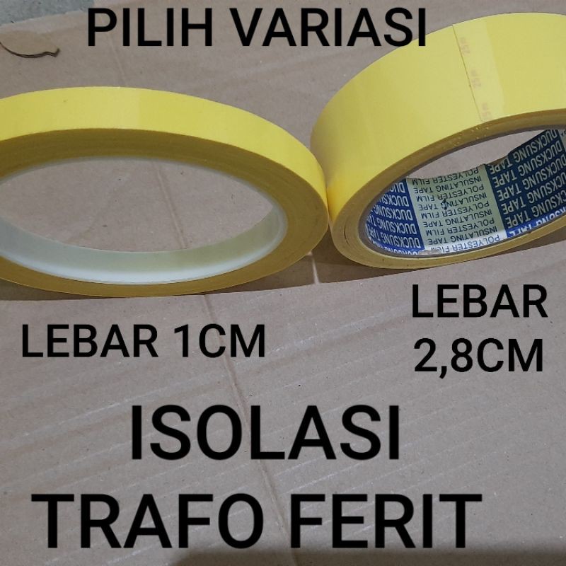 ISOLASI SOLASI TRAFO FERIT FERRITE PERIT TAHAN PANAS SMPS SWITCHING 7mm , 11mm , 13mm , 19mm , 30mm 3cm