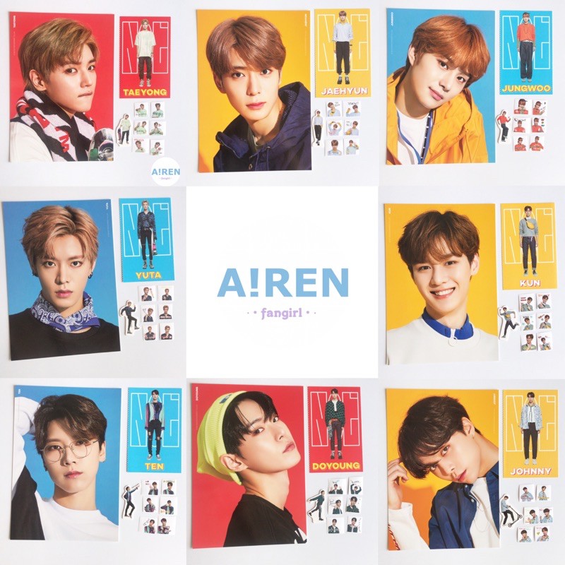 [READY] NCT 2019 SEASON GREETING SHARING TAEYONG JAEHYUN JUNGWOO YUTA KUN TEN DOYOUNG JOHNY SET