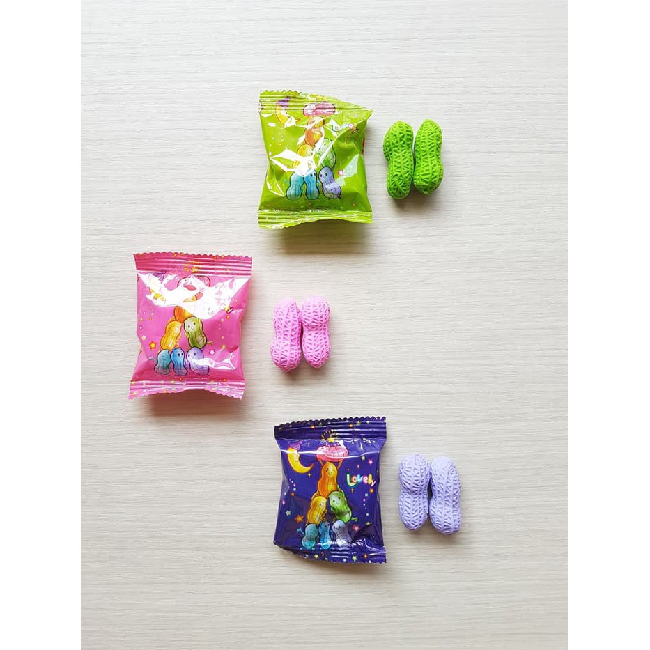 

TERLARIS!!! Penghapus Kacang Warna-Warni Isi 2bh UNIK