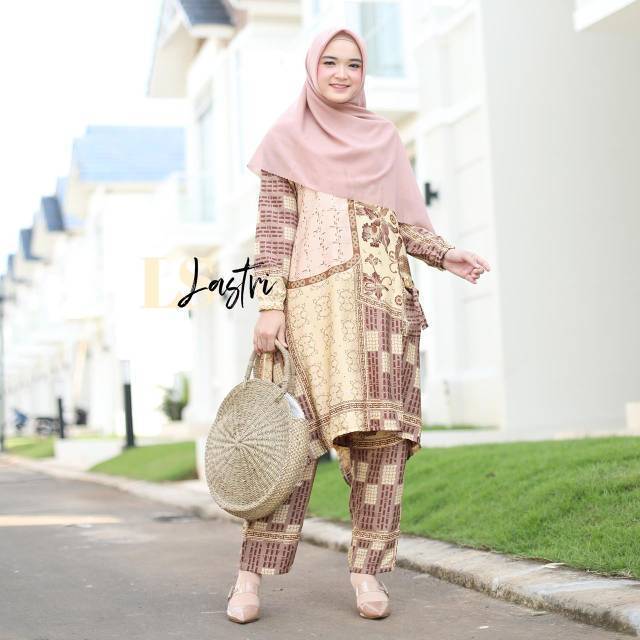Daizy Set (DZ53-56) by Lastri.Outfit | Bahan Lady Rose | Tunik Set/Setelan Tunik Celana/Daily Outfit
