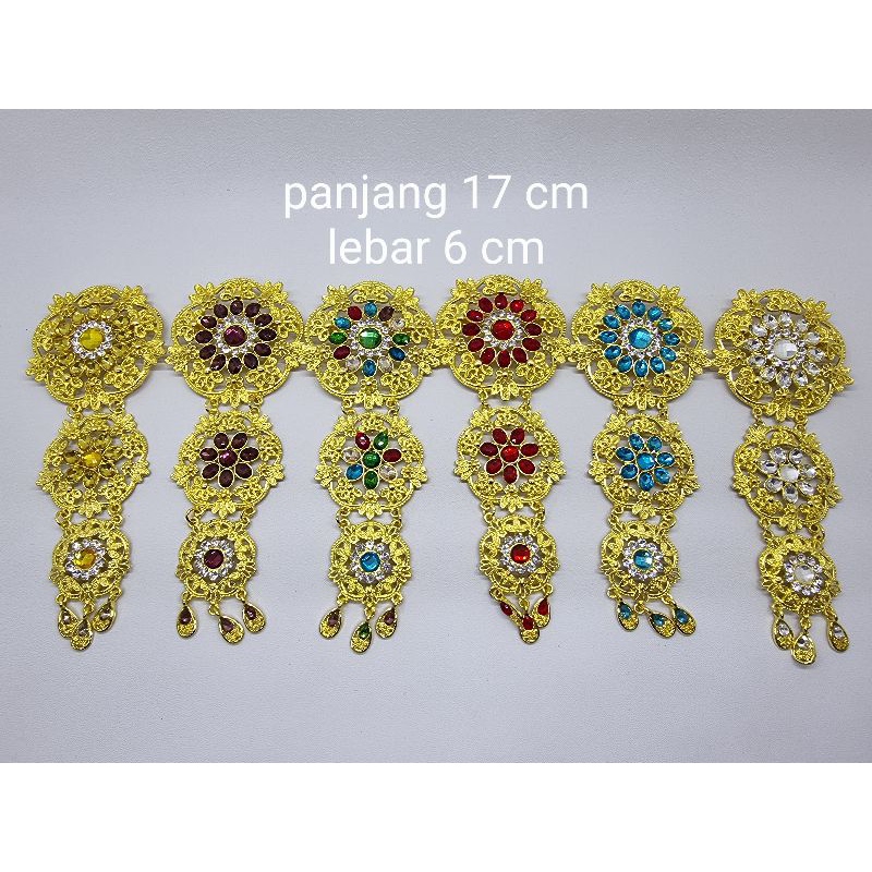 BROSS KEBAYA CANTIK, KUTUBARU, BAHAN PREMIUM  KUALITAS BAGUS BISA BUAT HIJAB