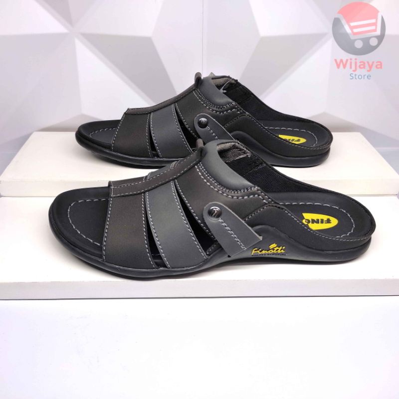 Finotti BPZ 12 Sandal Slop Pria Sendal Selop Kasual Cowok Laki-Laki Desain Trendy dan Berkualitas Original Finotti