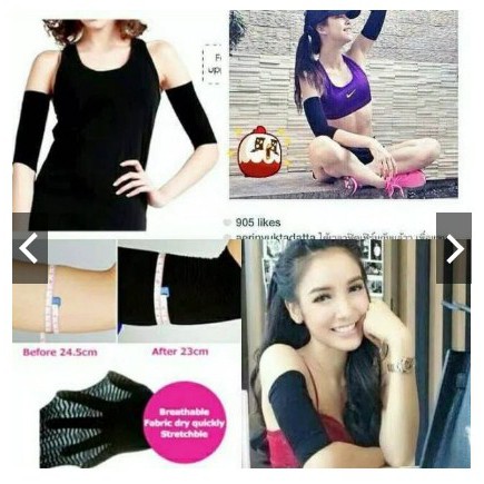 SLIMMING CALORIE OFF ARM KORSET PENGECIL LENGAN ALAT PENGECIL LENGAN SHAPER (KORSET LENGAN)