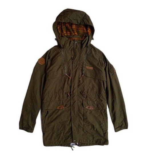 TRESPASS MOUNTAIN PARKA HIJAU ARMY WOMEN SECOND