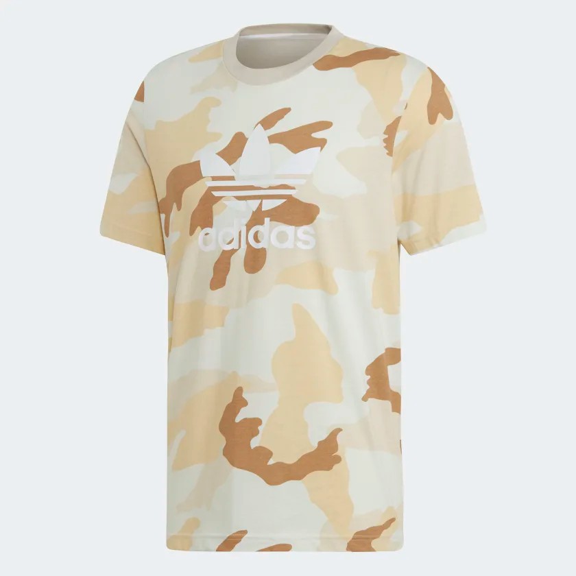 adidas leaf camo t shirt