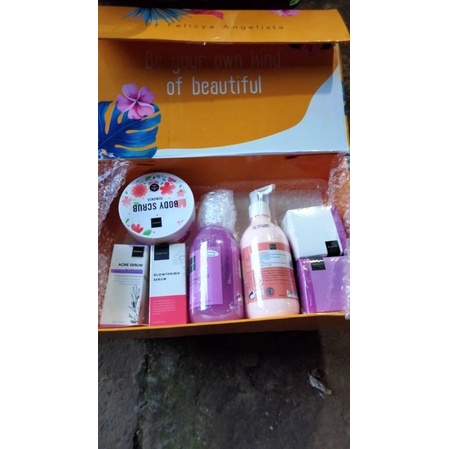 COD Scarlett Whitening Paket Hemat 5 Item