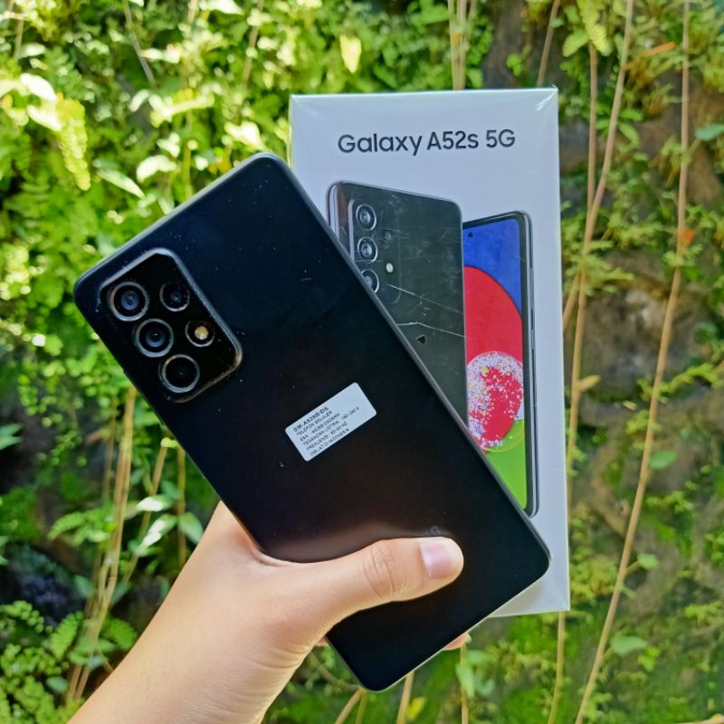 (NEW) SAMSUNG GALAXY A52s 5G 8/256GB SUPER ISTIMEWA GARANSI RESMI SEIN MASIH JALAN FULLSET ORI