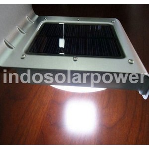 Lampu Dinding Stainless 16 LED 100 Lumen Sensor cahaya menyala otomatis saat gelap/senja