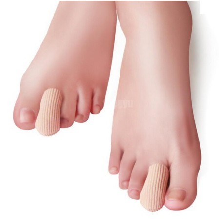 Bunion Silicone kain pelindung jari 007