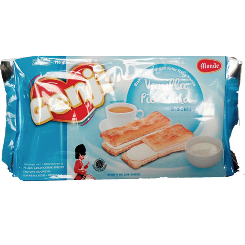 

MONDE GENJI PIE SANDWICH VANILA 110gr