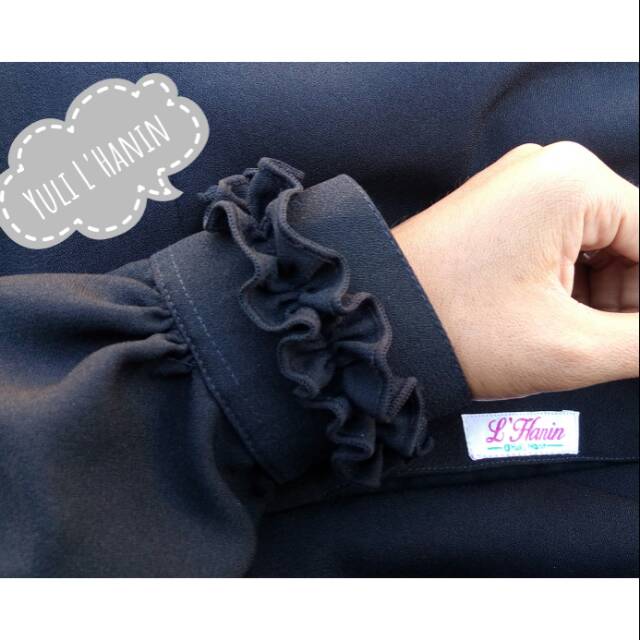 Gamis wollycrepe caltri 007