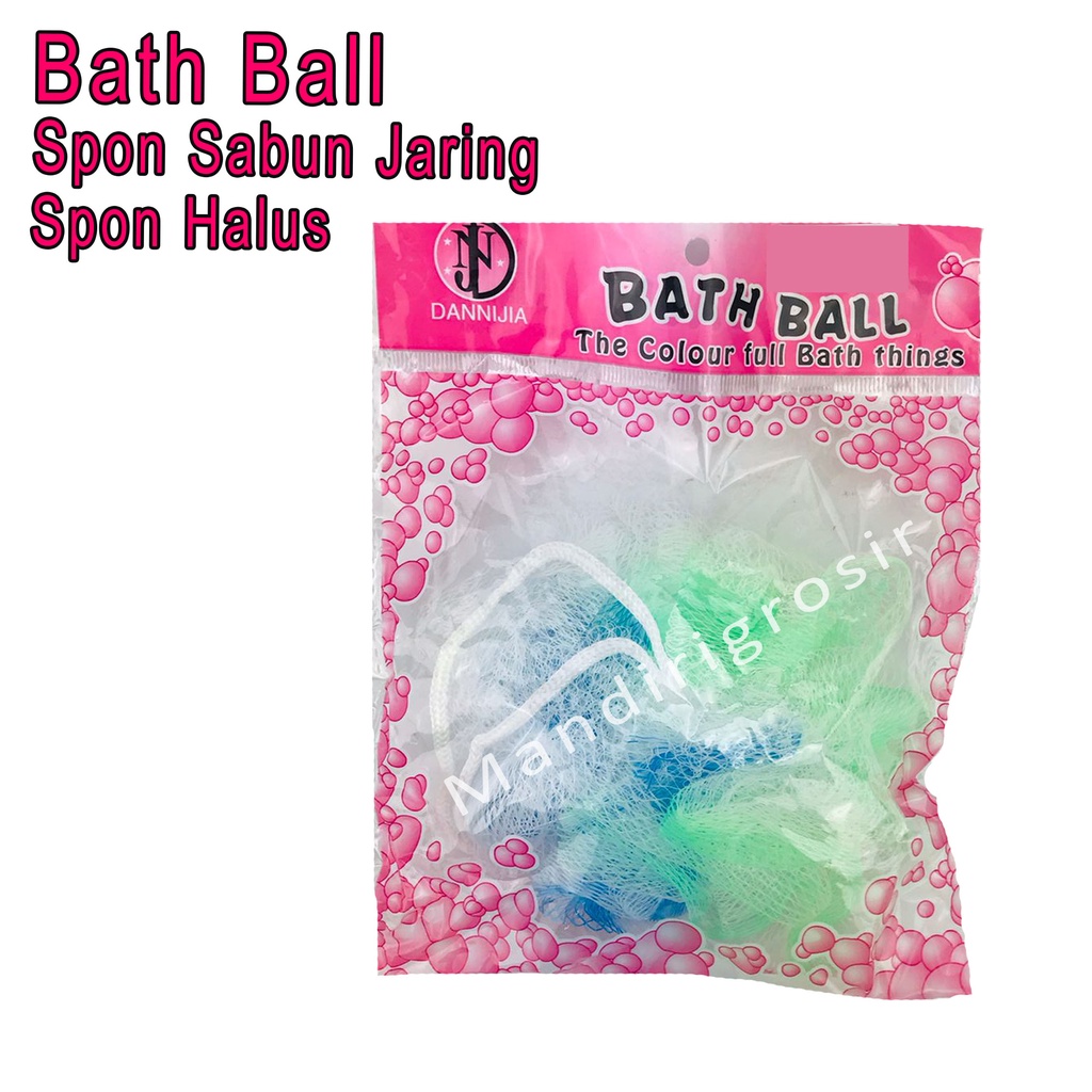 Spons *Bath Ball * Spons Busa Halus * Spons Mandi Jaring