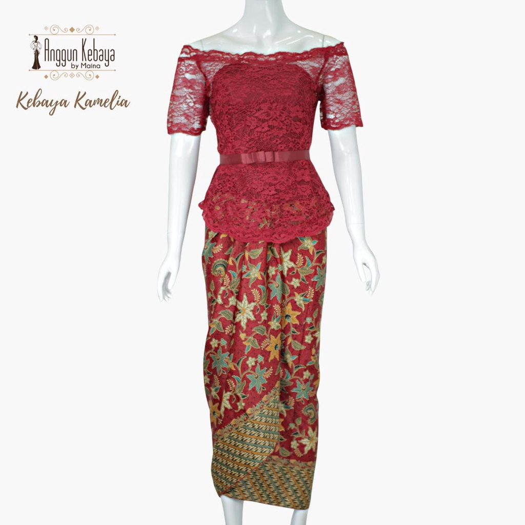 ANGGUN KEBAYA - Kebaya Kebaya Kamelia | Brokat Sabrina | Kebaya Wisuda | Kebaya Brukat ABG | Kebaya 